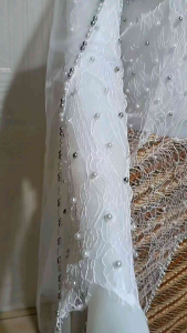 kebaya pengantin chantily