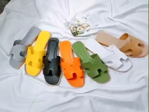 S962 Sandal Model H / Sandal Slop H Polos / Sandal Fashion Wanita / Sandal Slop Cewek