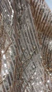 Vải kim sa cao cấp màu da co giãn (khổ 1m6)may đầm dạ hội đầm body áo dài đẹp thời trang