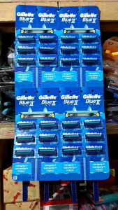 Pisau Cukur Kumis Gillette Blue 2 Plus 24Pcs