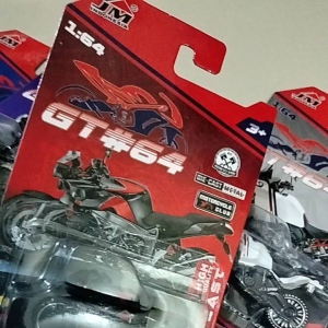 mainan motorcycle die cast 1:64 / mainan motor miniatur / honda model bagus die cast metal