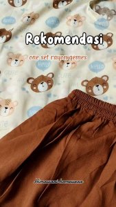 BABYDOLL HOTPANTS BAJU PENDEK STELAN PENDEK BAJU SANTAI