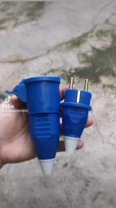 Phích ổ Cắm Công Nghiệp 16A 2 chấu di động