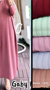 Gamis Gaby Midi Dress Knit Hornet // Terbaru Daster Batwing Knit Hornet Midi Dress
