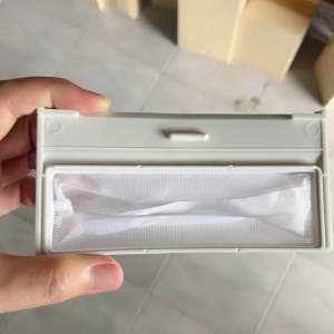กรอง Hitachi กรองเศษขยะ เครื่องซักผ้า Hitachi. ยาว14ซม.กว้าง7เซน.