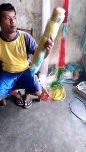 jaring ikan warna