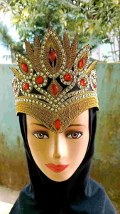 Siger mahkota tari full diamond