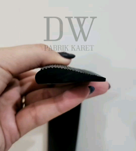 Shim Rubber Lebar 4 cm / 40 mm Karet Ganjalan Kaca Pintu