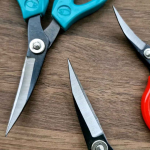 Kéo mũi cong cắt lông gà cắt đế cao su cắt vải đa năng sắc bén