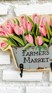 ป้ายไม้ตกแต่งสวน ป้ายไม้สไตล์วินเทจ ป้ายไม้ งานเพ้นท์บนไม้จริง งานศิลปะของทางร้านเราค่ะ