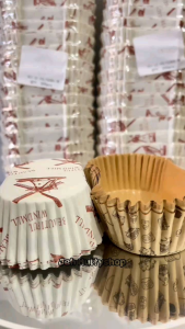 Paper cup case laminasi (M) oval / cup roti 95 x 48 cm isi 100 pcs