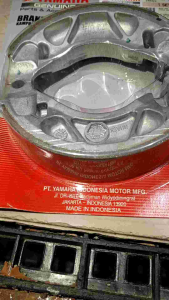 KAMPAS REM BELAKANG 5D9 VEGA ZR GENUINE YAMAHA