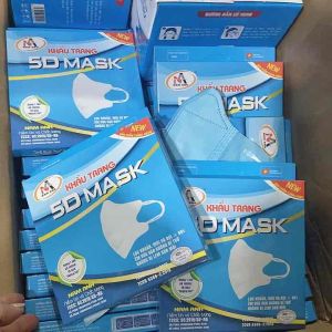 Khẩu Trang 5D NAM ANH [10 cái /1 hộp ]_khẩu trang y tế NAM ANH Fampro