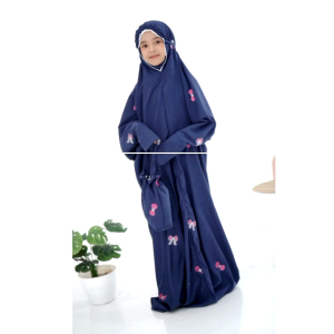 Mukena Anak Coquette Pita Ribbon TK SD SMP Tanggung Fatimah Aisyah