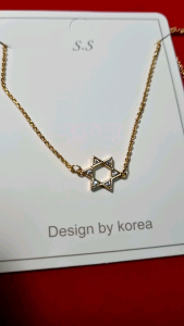 สร้อยคอ พร้อมจี้ ดาว เพชร 🔥พร้อมส่ง