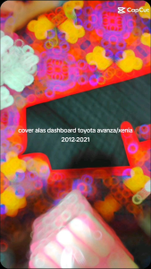Cover Alas Dashboard Mobil All New Avanza / Xenia (2012-2021) Aksesoris Interior Mobil Karpet Pelindung Dashbor