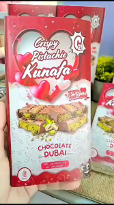 Coklat Dubai Viral | Crispy Pistachio Kunafa | Chocolate Dubai Special Valentine