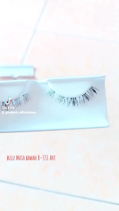 Bulu Mata Bawah B-331 Art Lusinan 12 Pasang dengan Cover Mika Gratis - Bulumata Artisan