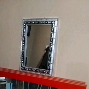 Kaca Cermin Gantung |Tempel Ukir | Ukuran 35cmx25cm[FREE PAKING KAYU]