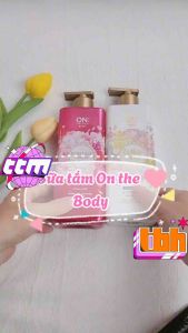 (2029) SỮA TẮM DƯỠNG ẨM ON:THE BODY HƯƠNG NƯỚC HOA PERFUME 500G