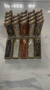 Combo 5 Cái Quẹt Khò Tia Xanh A35 – Vỏ Kim Loại Chống Gió Nhỏ Gọn Tiện Lợi Nạp Gas Lại Được