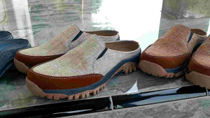 Ax3 Sandal selop santai pria - Seelop kanvas santai kekinian || Selop pria bahan kanvas