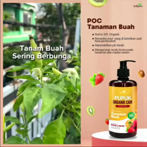 KASFARM - PUPUK ORGANIK CAIR PRARAWATAN TANAMAN Bunga DAN Buah / KOMPOS POC 500ML