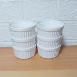 CERAMIC RAMIKEN / MICROWAVEABLE 3.5 INCHES