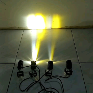 Sepaket 4 LED Sorot 2 Mode Mobil Motor 12 Volt Led Light Bar Led Grill Truk 24V