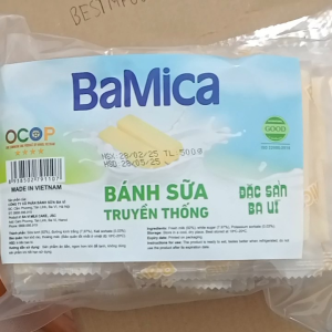 bánh sữa đặc biệt 1 túi 40 chiếc- đặc sản Ba Vì- shop HỒNG BA VÌ