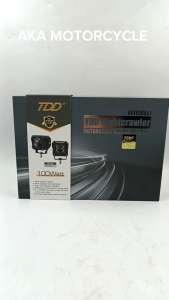 TDD 4730-11 HEADLIGHT NIGHTCRAWLER MOTORCYCLE AUXILIARY LIGHT 50W UNIVERSAL