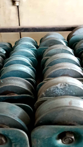 Roda Pagar Besi Cor 6cm | roda pintu gerbang