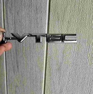 EMBLEM LOGO TULISAN STIKER HURUF HONDA I-VTEC KECIL CHROME