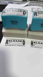 SK30x60MM PERSONALIZED SELF INKING STAMP