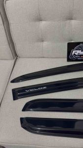 Toyota Veloz 2022 to 2025 OEM Window Door Rain Visor Black Quality ( Car Accessories )
