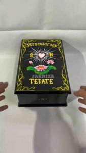KOTAK MORI PSHT KAYU JATI UKIR LOGO LOVE WARNA (FREE UKIR NAMA) TEMPAT PENYIMPANAN SABUK MORI PENCAK SILAT SETIA HATI TERATE 1922