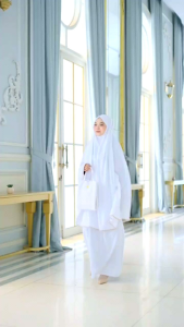 Mukena Dewasa Set Sajadah Mukena Mahabba Murah Free Tas Sajadah Khimara Bahan Policotton Micro