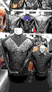 Batik Couple Ayah dan Anak Katun Solo Premium Tarro