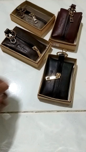 Dompet STNK Model Resleting: Dompet Gantungan Kunci Motor & Mobil