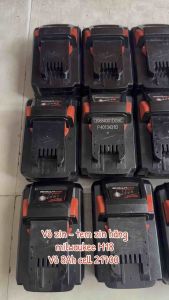 Vỏ milwaukee M18 8Ah 12Ah cell 21700 zin hãng full tem zin. Hàng bãi tuyển lựa đẹp 90-95% k9.71.72.70.74