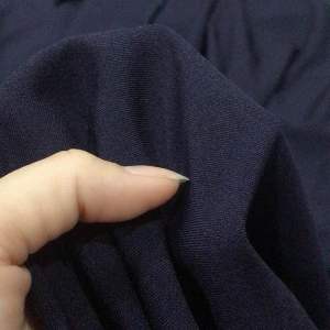 Vải cotton Lụa Hàn Quốc màu xanh đen co giãn nhẹ không nhăn(khổ 1m5)may đầm váy vest đồ công sở cho nữ đẹp sang