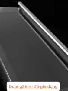 Tủ Bếp treo tường hộp đựng gia vị thép không rỉ và kính cường lực trang trí bếp phong cách hiện đại