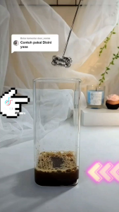Mixer Portable - Mini Hand Mixer Elektrik Alat Pengaduk Kopi Dalgonal Pengocok Telur dan Krim viral