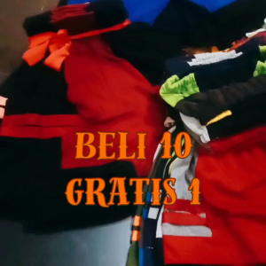 Celana pendek harian strip anak laki-laki perempuan usia 10 11 12 tahun bahan kaos katun adem