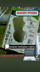 HARDDISK LAPTOP 25" SEAGATE SATA 500GB SLIM HDD NOTEBOOK GARANSI 1 TAHUN