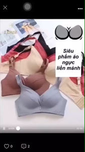 [FreeShipMax] Áo Lót Nữ Chống Chảy Xệ Bản To Phối Voan Đẹp