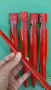 Pasak Tenda Pramuka / Bambu Pasak Berwarna / Patok Bahan Bambu Pramuka 30 Cm