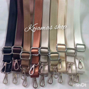 tali tas selempang nylon glossy lebar 2.5cm