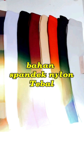 Manset Polos Tebal Nylon Panjang 40cm