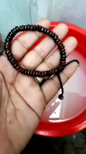 Gelang Kayu Stigi Minimalis Tali Serut Terbaik